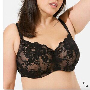 Torrid Black Lace Bra